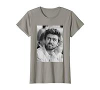 George Michael en Live Aid Wembley Stadium Soy tu Hombre 1985 Camiseta, Mujer, Pizarra, XL