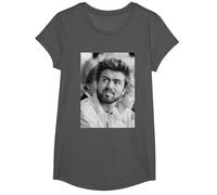 George Michael en Live Aid Wembley Stadium Soy tu Hombre 1985 Camiseta, Niñas, Asfalto, S