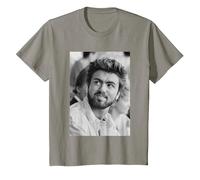 George Michael en Live Aid Wembley Stadium Soy tu Hombre 1985 Camiseta, Niños, Pizarra, 10 años
