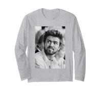 George Michael en Live Aid Wembley Stadium Soy tu Hombre 1985 Manga Larga