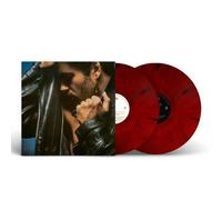 George Michael Faith Doble Vinilo LP Colorido Rojo Y Negro Marmoleado