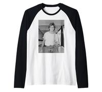 George Michael of Wham! Dúo Pop Last Christmas Cantante Camiseta Manga Raglan