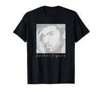George Michael Padre Figura Cuadrado Retrato Camiseta