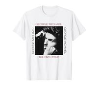 George Michael Retrato Fe Tour Gráfico Camiseta