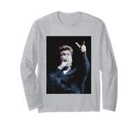 George Michael Solo Faith World Tour London Post Wham! 1988 Manga Larga