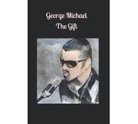 GEORGE MICHAEL - THE GIFT: wide lined notebook with facts