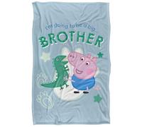 George Pig Big Brother Manta súper Suave con Tacto Sedoso - 91 x 147 cm
