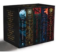 George R. R. Martin's A Game of Thrones 5-Book Boxed Set (Song of Ice and Fire Series): A Game of Thrones, A Clash of Kings, A Storm of Swords, A ... A Dance with Dragons (A Song of Ice and Fire)