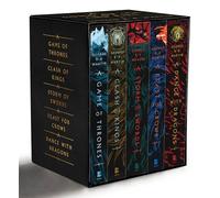 George R. R. Martin's A Game of Thrones 5-Book Boxed Set (Song of Ice and Fire Series): A Game of Thrones, A Clash of Kings, A Storm of Swords, A Feast for Crows, and A Dance with Dragons: 1-5