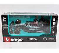 George Russell #63 Mercedes AMG F1 W15 Escala 1:43 Bburago 38208R