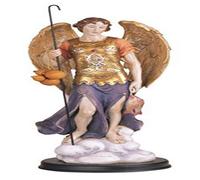 George S. Chen Imports - Figura sagrada del Arc ngel Rafael, decoraci n religiosa, 30 cm