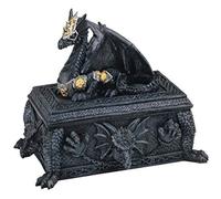 George S. Chen Imports SS-G-71298 Dragon Trinket Box Collectible Fantasy Container Decoration Figurine