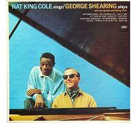 GEORGE SHEARING AND NAT KING COLE LP, NAT KING COLE SINGS, GEORG SHEARINGE PLAYS, US ISSUE EX/VG USED VINYL