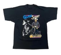 George Strait Tour 1992 Pure Country Music T Shirt Cotton ShirtBlackL