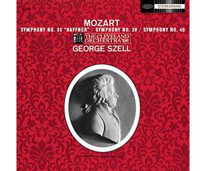 George Szell, Michael Tilson Thomas, Ema - Mozart: Symphonies Nº 35 In D Major K385; Nº 39 In E-Flat Major K. 543. & Nº40 In G Minor K550