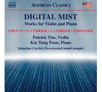 George Tsontakis Digital Mist: Works for Violin and Piano (CD) Album