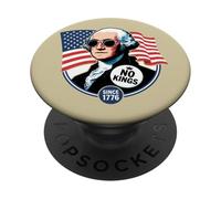 George Washington: Divertido: No Hay Reyes en Estados Unidos PopSockets PopGrip Adhesivo
