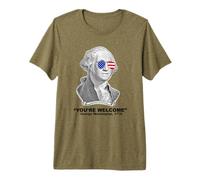 George Washington Eres Bienvenido George Washington Camiseta Premium