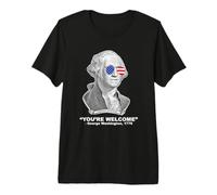 George Washington Eres Bienvenido George Washington Camiseta Premium