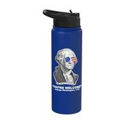 George Washington Eres bienvenido George Washington Stainless Steel Insulated Water Bottle