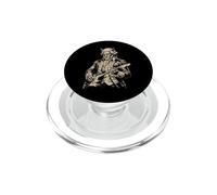 George Washington Hombre Lobo Tocando la Guitarra Alt Goth Music PopSockets PopGrip para MagSafe