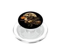 George Washington Jack O Lantern Pumpkin Moon Escoba PopSockets PopGrip para MagSafe