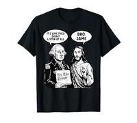 George Washington Jesus Bro Same Funny Meme Political Humor Camiseta