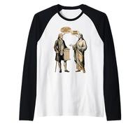 George Washington Jesus Bro Same Funny Meme Political Humor Camiseta Manga Raglan