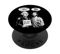 George Washington Jesus Bro Same Funny Meme Political Humor PopSockets PopGrip Adhesivo