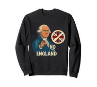 George Washington No a Inglaterra Divertido 4 de julio Patriótico Sudadera