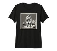 George Washington Peso Muerto Divertido Entrenamiento Gimnasio Humor Camiseta Premium