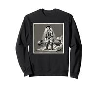 George Washington Peso Muerto Divertido Entrenamiento Gimnasio Humor Sudadera