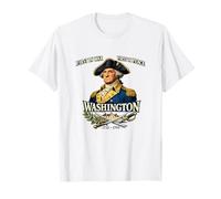 George Washington Primero en Guerra Paz Padre Fundador Camiseta