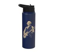 George Washington Rocker Music Guitar Stainless Steel Insulated Water Bottle