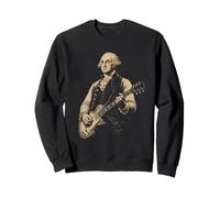 George Washington Rocker Music Guitar Sudadera