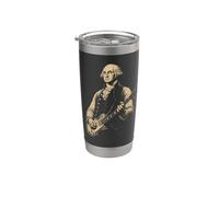 George Washington Rocker Music Guitar Vaso térmico de acero inoxidable de doble pared