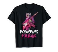 George Washington Undead Tocando la Guitarra Fundación Freak Music Camiseta
