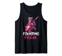 George Washington Undead Tocando la Guitarra Fundación Freak Music Camiseta sin Mangas