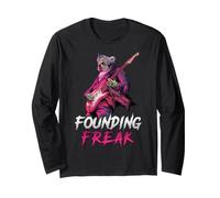 George Washington Undead Tocando la Guitarra Fundación Freak Music Manga Larga