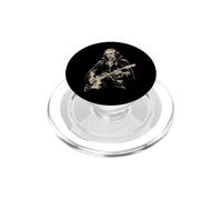 George Washington Vampiro Tocando la Guitarra Alt Goth Music PopSockets PopGrip para MagSafe