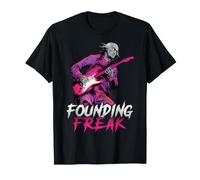 George Washington Zombie Tocando la Guitarra Fundación Freak Music Camiseta