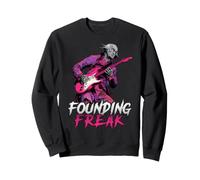 George Washington Zombie Tocando la Guitarra Fundación Freak Music Sudadera