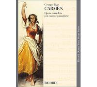 Georges bizet : carmen - reduction pour voix et piano (CHANT)