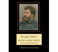 Georges Bizet: Extra Large Print Cross Stitch Pattern