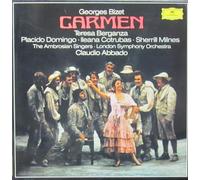Georges Bizet - Teresa Berganza , Placido Domingo , Ileana Cotrubas , Sherrill Milnes , The Ambrosian Singers , The London Symphony Orchestra , Claudio Abbado - Carmen - Deutsche Grammophon - 2740 192