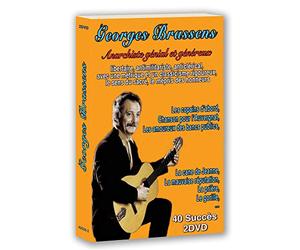 GEORGES BRASSENS - Anarchiste génial et généreux 40 succès (2DVD)