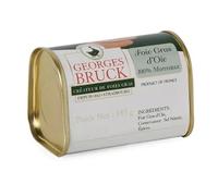 GEORGES BRUCK - FOIE GRAS de STRASBOURG, ALSACE - Goose Foie Gras - trapezoidal tin - 5.11oz / 145gr tin