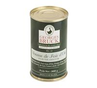 GEORGES BRUCK - FOIE GRAS de STRASBOURG, ALSACE - Mousse de hígado de oca - 200gr tin