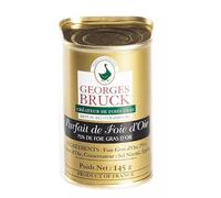 GEORGES BRUCK - FOIE GRAS de STRASBOURG, ALSACE - Parfait de hígado de oca - Lata de 145gr