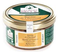 GEORGES BRUCK - FOIE GRAS de STRASBOURG, ALSACE - Terrina de venado con Sylvaner - Bote de140gr